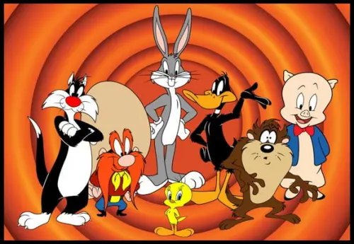 Placa Decorativa Turma Looney Tunes