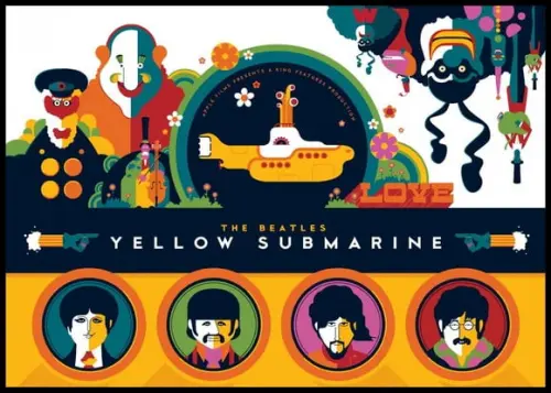 Placa Decorativa Y Submarine
