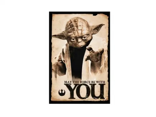 Placa Impressão Uv Star Wars You Yoda
