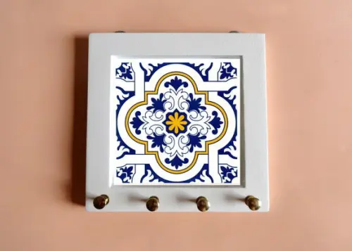 Porta Chaves Azulejo Português 02