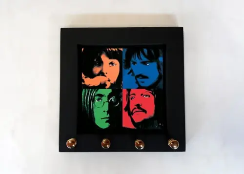 Porta Chaves Beatle s Colorido