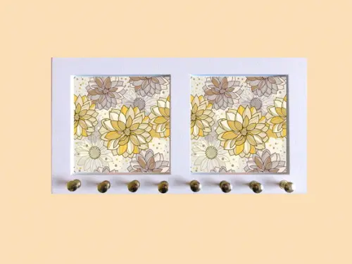 Porta Colar Flores