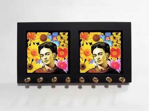 Porta Colar Frida (Girassol)