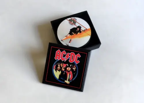 Porta copos ac/dc