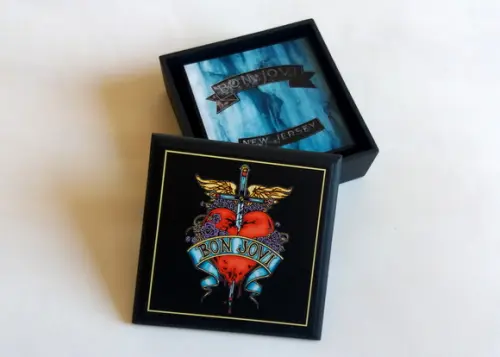 Porta Copos Bon Jovi Discos