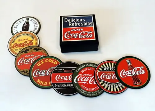Porta Copos Coca Cola Vintage