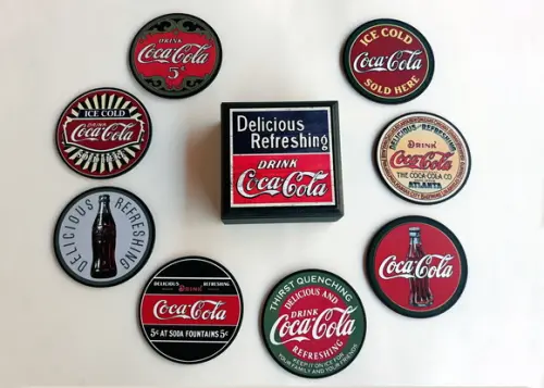 Porta Copos Coca Cola Vintage
