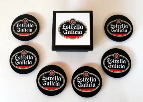 Porta copos Estrella Galicia