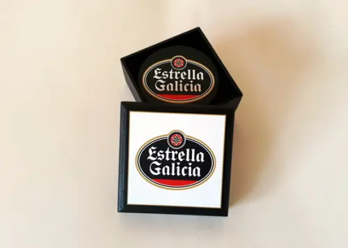 Porta copos Estrella Galicia