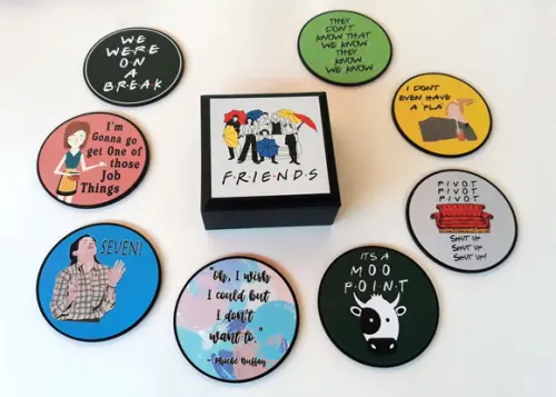 Porta Copos Friends 2