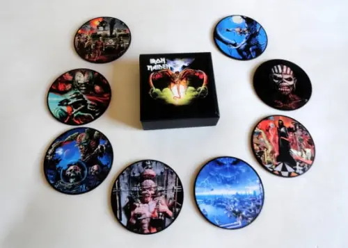 Porta Copos Iron Maiden 2