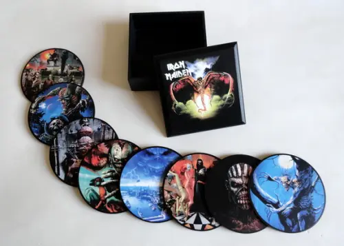 Porta Copos Iron Maiden 2