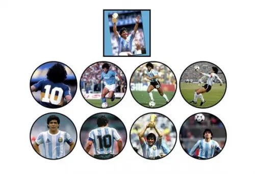 Porta Copos Maradona