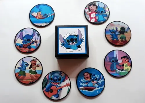 Porta Copos Lilo & Stitch