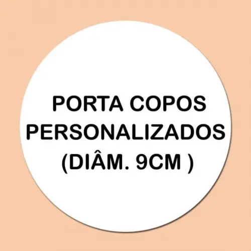 Porta Copos Personalizados