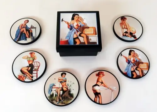 Porta Copos Pinups 02