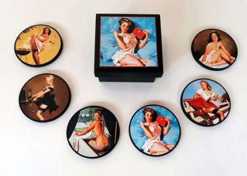 Porta Copos Pinups 01
