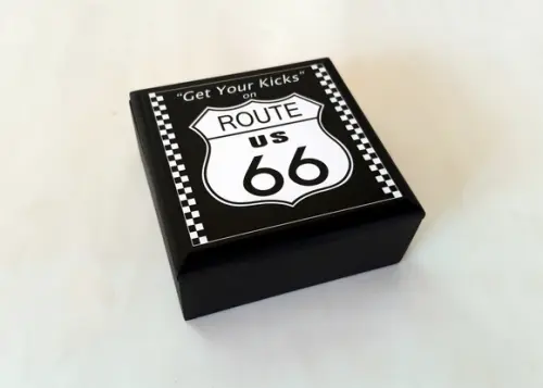 Porta Copos Route 66 002