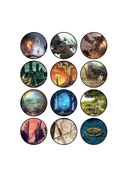 Porta Copos Senhor dos Anéis Tolkien