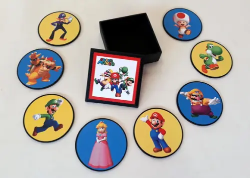 Porta Copos Super Mario