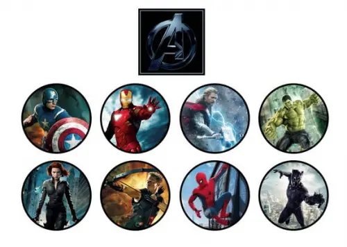 Porta Copos Vingadores