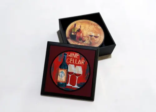 Porta Copos Vinho
