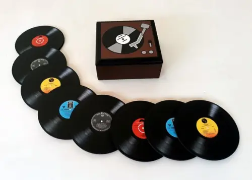 Porta Copos Vinil 01