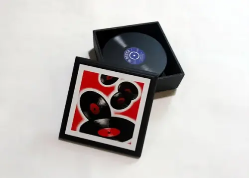 Porta Copos Vinil 02