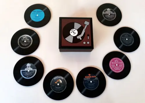 Porta Copos Vinil Single (Tango)