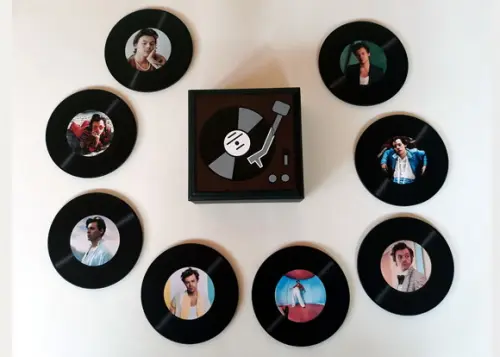 Porta Copos Vinil Single Harry Styles