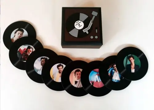 Porta Copos Vinil Single Harry Styles