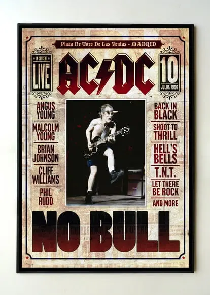 Quadro AC/DC No Bull