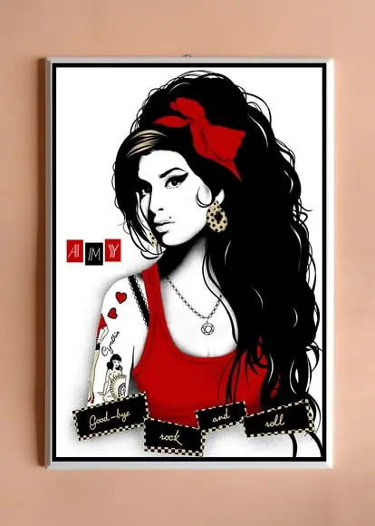 Quadro Amy Winehouse