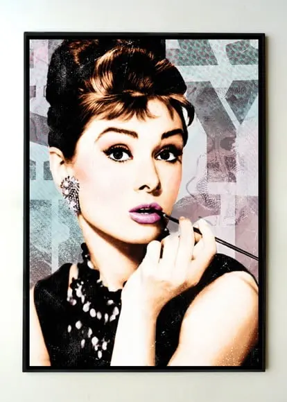 Quadro Audrey Hepburn