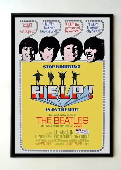Quadro Beatle s Help