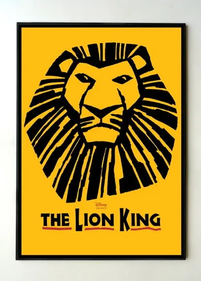 Quadro Broadway Lion King