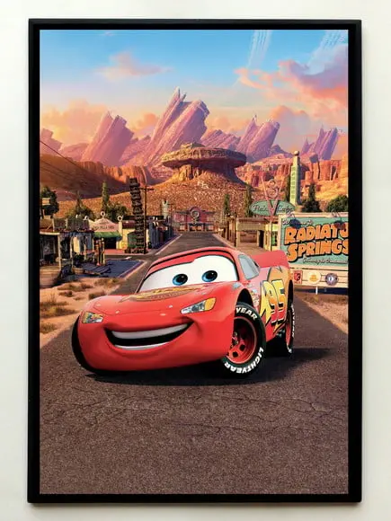 Quadro Carros Mcqueen