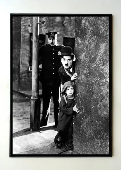 Quadro Chaplin O Garoto (Guarda)