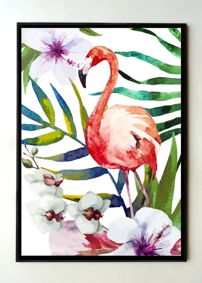 Quadro Flamingo