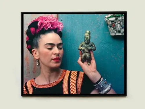 Quadro Frida Kahlo (estátua)