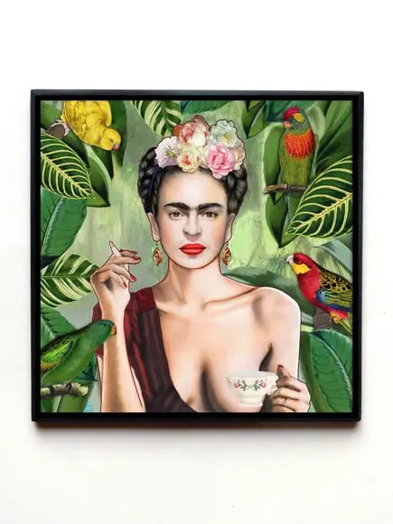Quadro Frida Xícara