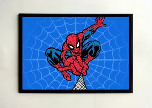 Quadro Homem Aranha (Teia)