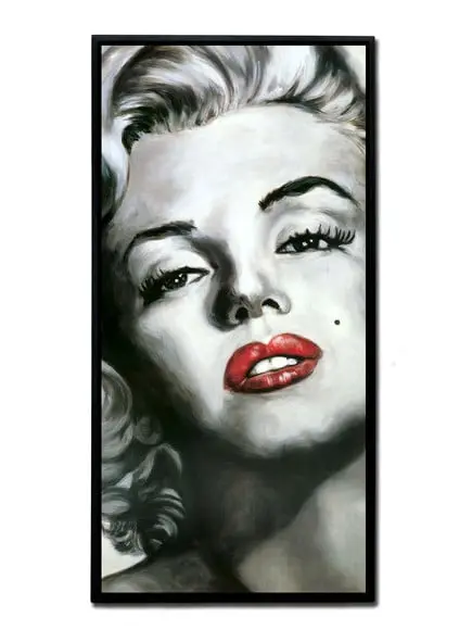 Quadro Marilyn Monroe Batom