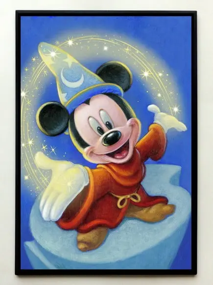 Quadro Mickey Aprendiz de Feiticeiro