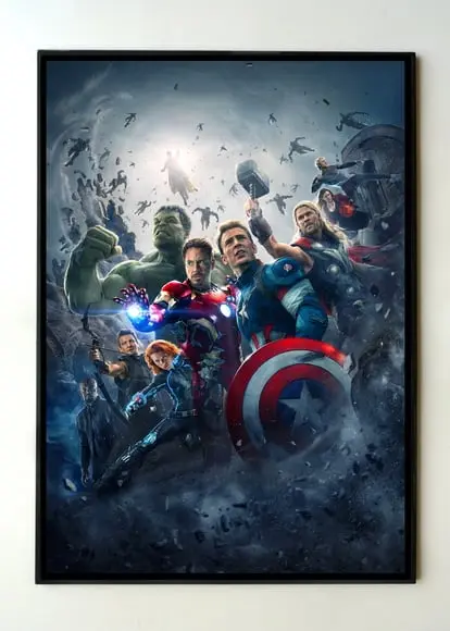 Quadro Os Vingadores (Mod. 002)