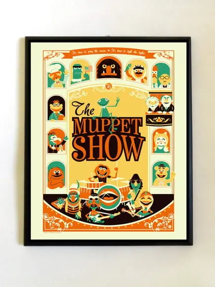 Quadro Muppet Show