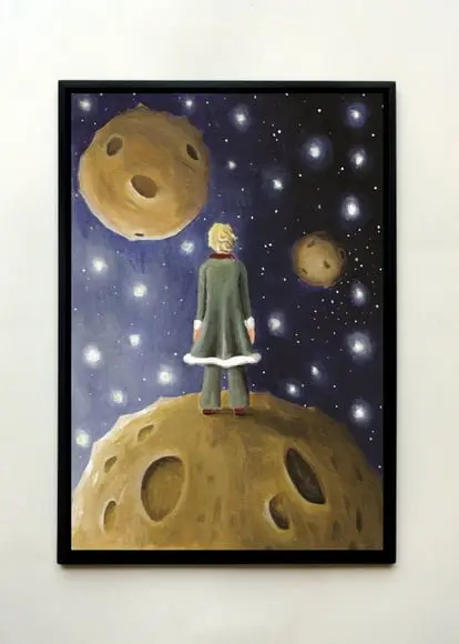 Quadro Pequeno Príncipe 01