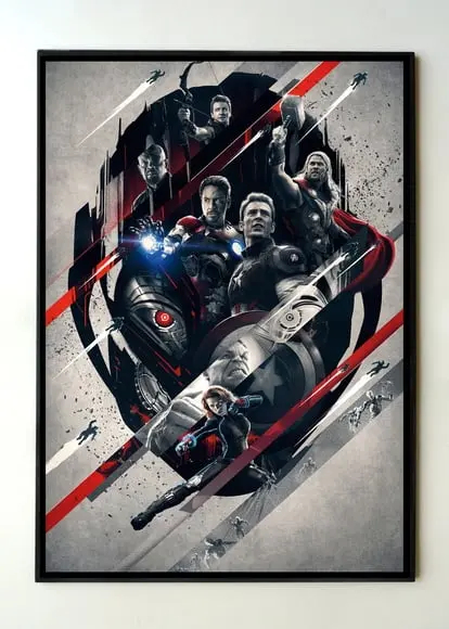 Quadro Os Vingadores (Mod. 003)