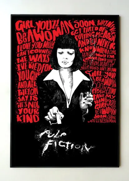 Quadro Pulp Fiction 02