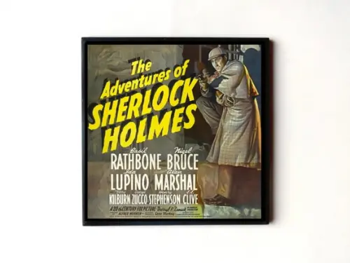 Quadro Sherlock Holmes (Cartaz)